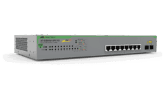 AT-GS950-10PS-V2-10 Allied Telesis GS950/10PS V2 8-Port Gigabit PoE+ WebSmart Switch