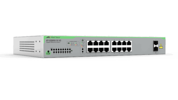 AT-GS950-18-V2-10 Allied Telesis GS950/18 V2 16-Port Gigabit WebSmart Switch