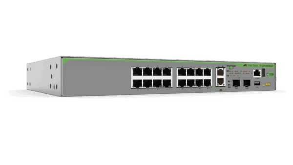 AT-GS970EMX-20-10 Allied Telesis GS970EMX/20 16-Port Managed Gigabit Switch with 10G Uplinks